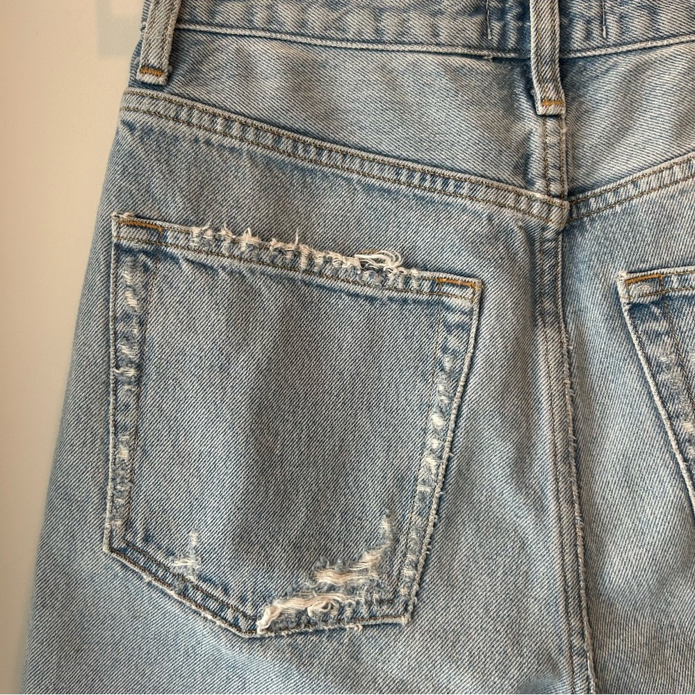 Agolde Ira Mid Rise Loose Shorts Size 25 - Picture 8 of 15